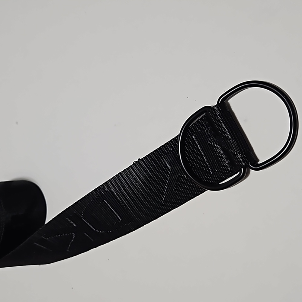 DKNY Black Wide Belt Adjustable Up To 44" XL #B-55